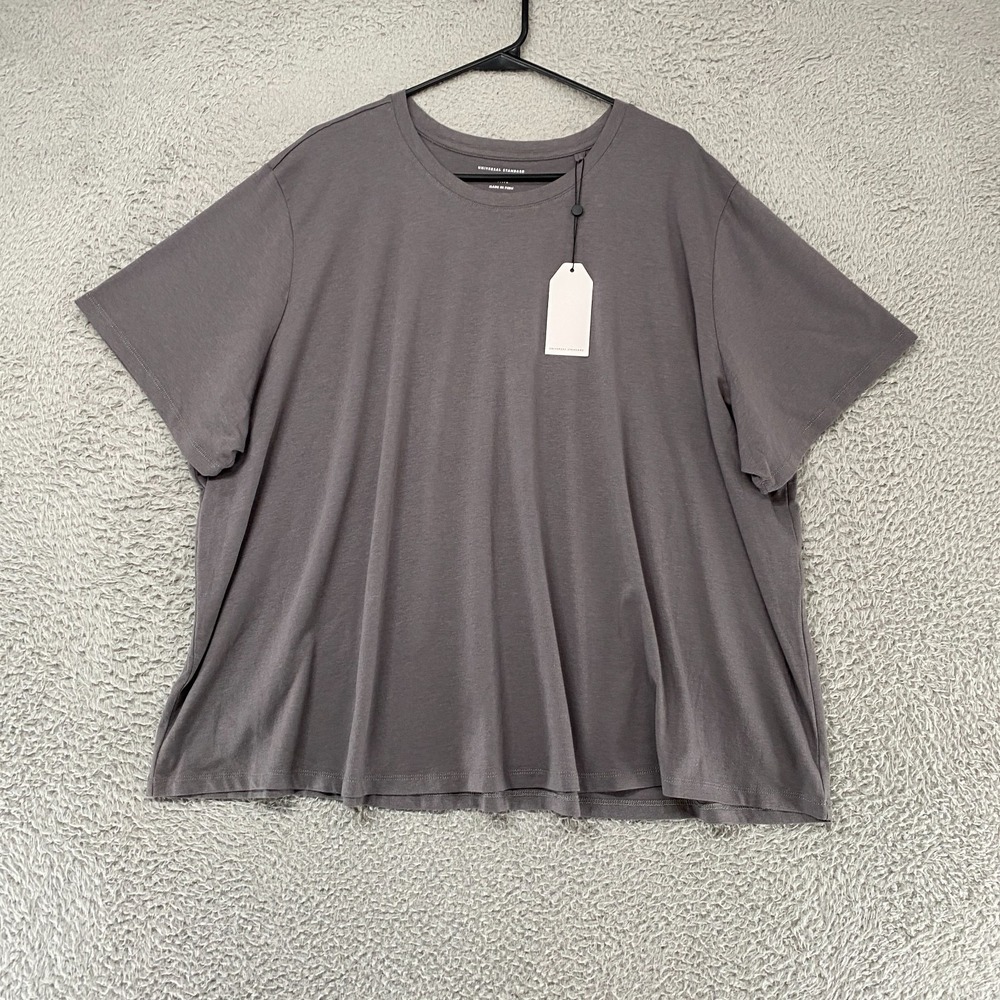 Universal Standard T-Shirt Womens 2XL Petite Tee-Rex Relaxed Minimalist 30/32
